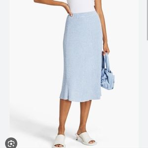 Samsoe ribbed knit skirt